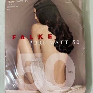 Falke Tights Bordeaux Red S. M/L Opaque Matt